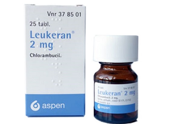 Лейкеран (Хлорамбуцил) фото